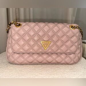 GUESS Giully Quilted Convertable Crossbody bag